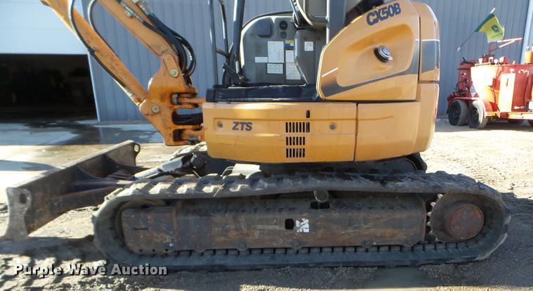 image for item EW9879 2007 Case CX50B mini excavator