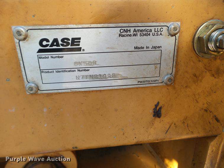 image for item EW9879 2007 Case CX50B mini excavator