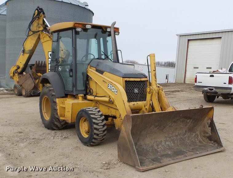 image for item EW9881 2005 John Deere 310G backhoe