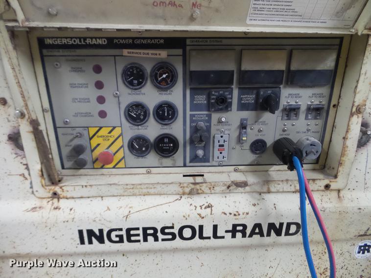 image for item EW9884 Ingersoll Rand E50WC generator