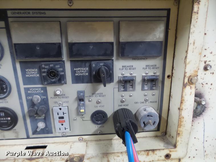 image for item EW9884 Ingersoll Rand E50WC generator