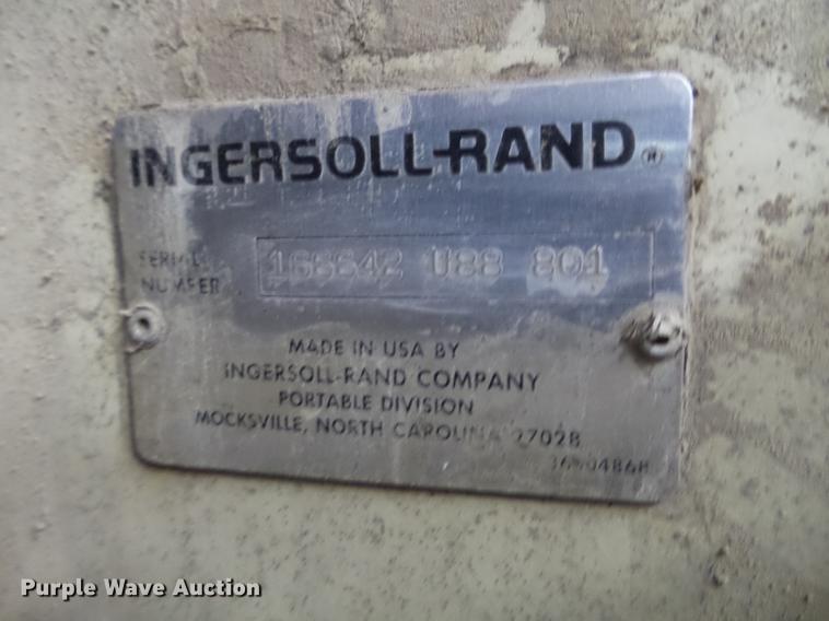 image for item EW9884 Ingersoll Rand E50WC generator