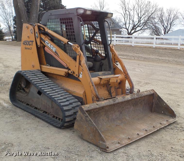 image for item EW9885 2008 Case 450CT Series 3 skid steer
