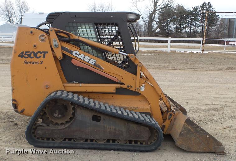 image for item EW9885 2008 Case 450CT Series 3 skid steer