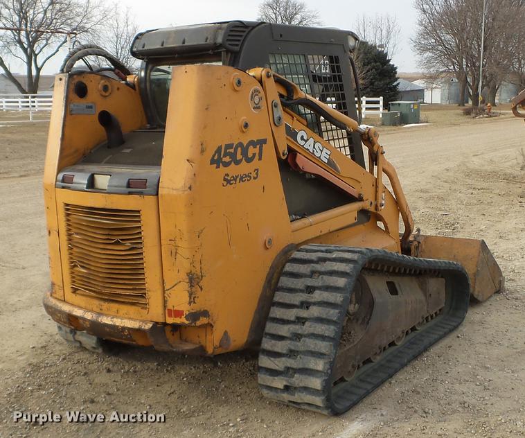 image for item EW9885 2008 Case 450CT Series 3 skid steer