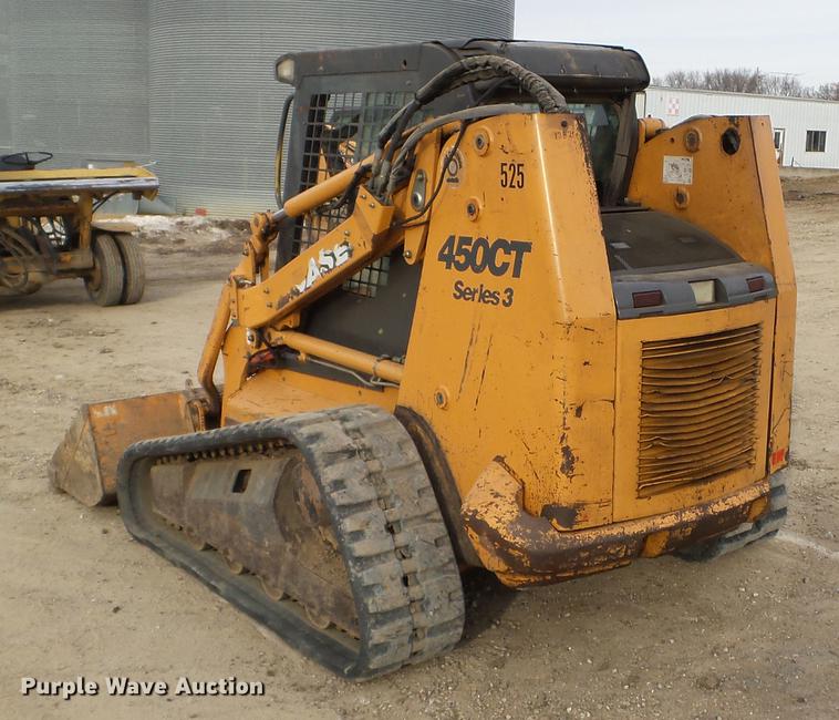 image for item EW9885 2008 Case 450CT Series 3 skid steer
