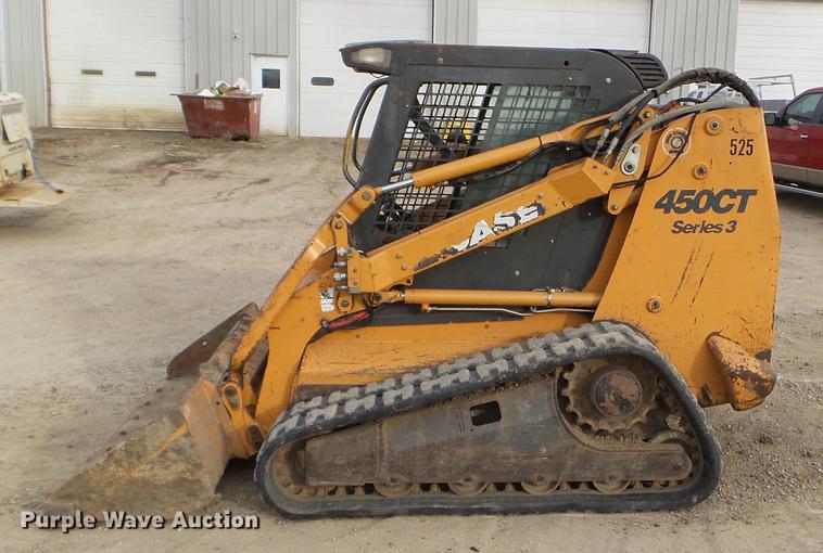 image for item EW9885 2008 Case 450CT Series 3 skid steer