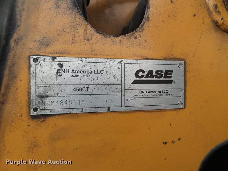 image for item EW9885 2008 Case 450CT Series 3 skid steer