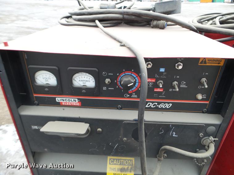 image for item EW9907 Lincoln DC-600 welder