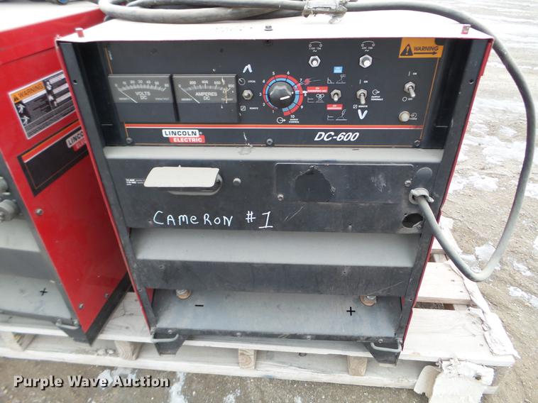 image for item EW9908 Lincoln DC-600 welder