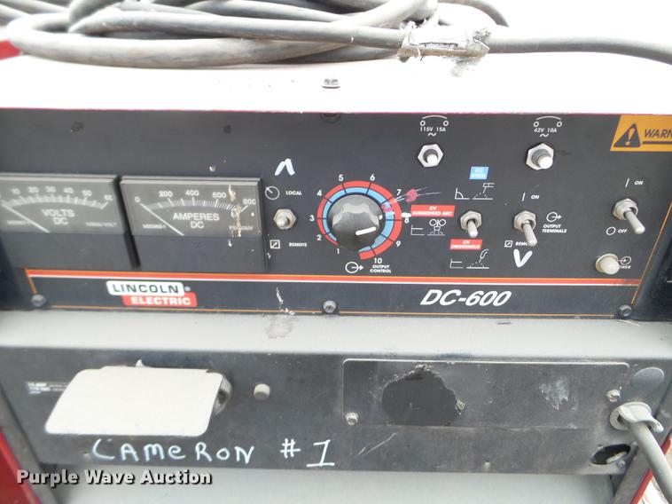 image for item EW9908 Lincoln DC-600 welder