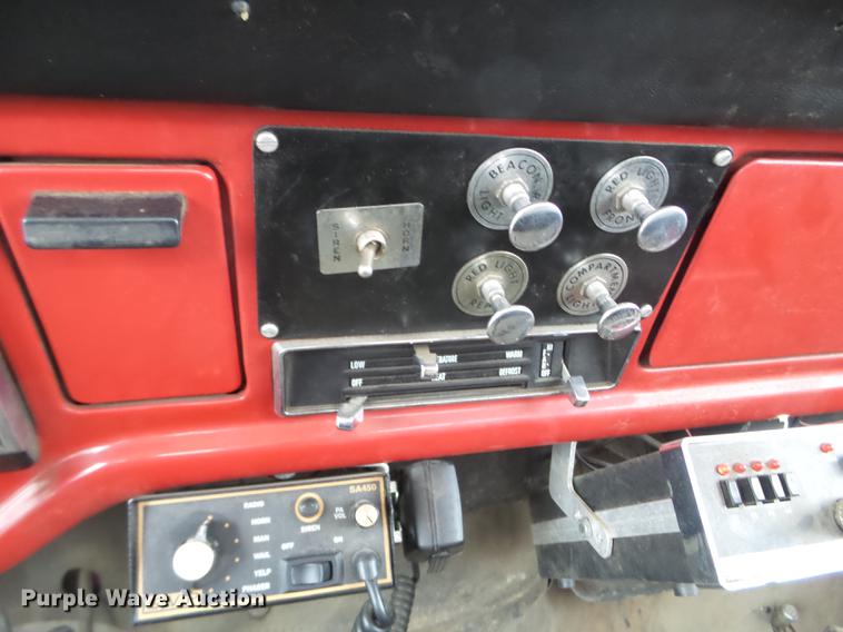 image for item DC1235 1974 Ford F700 fire truck