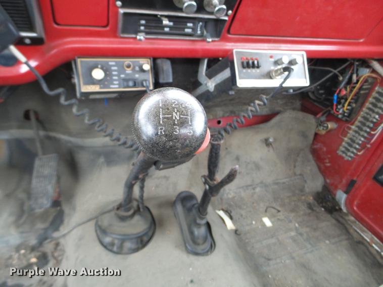 image for item DC1235 1974 Ford F700 fire truck