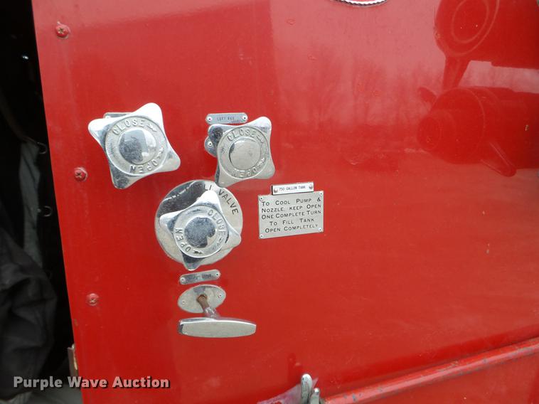 image for item DC1235 1974 Ford F700 fire truck