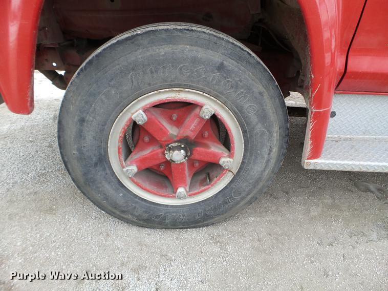 image for item DC1235 1974 Ford F700 fire truck