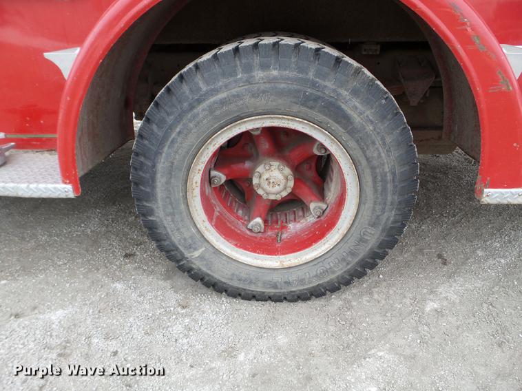 image for item DC1235 1974 Ford F700 fire truck