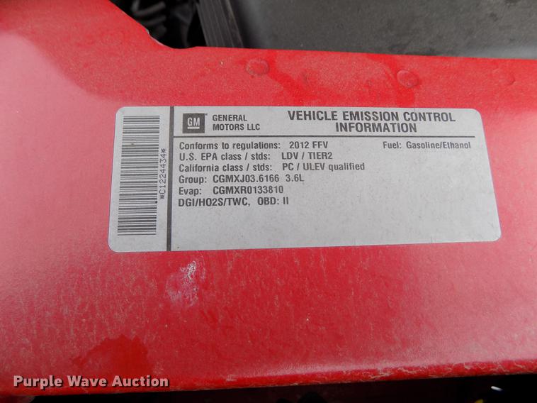 image for item DE0446 2012 Chevrolet Impala