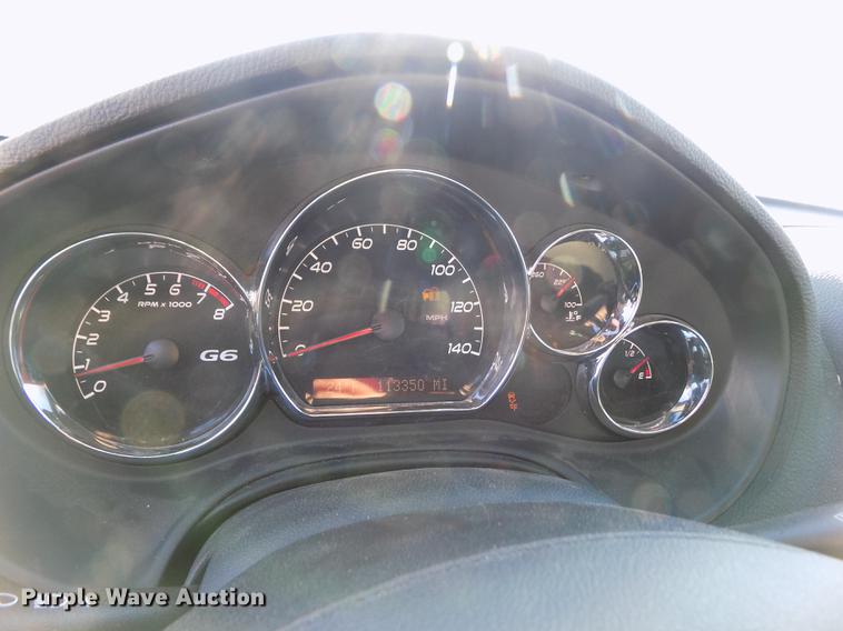 image for item DE0455 2010 Pontiac G6