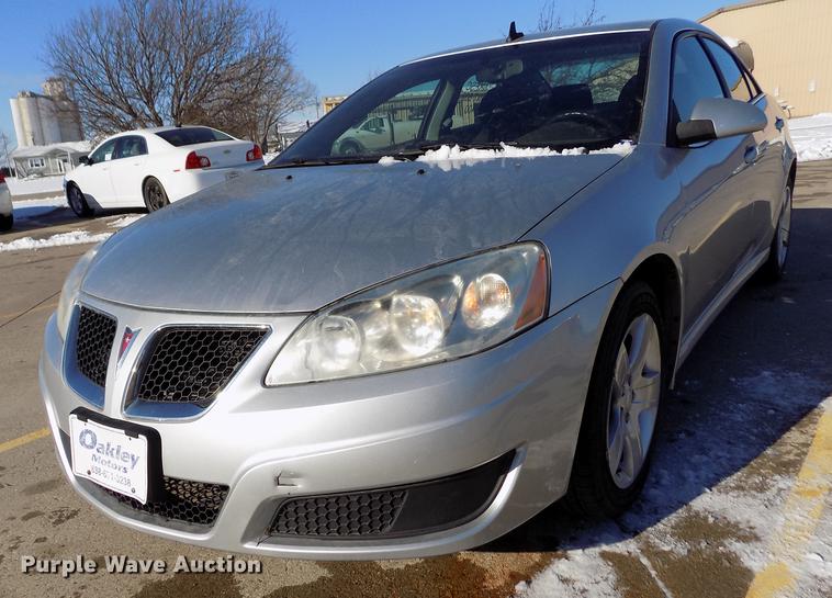 image for item DE0455 2010 Pontiac G6