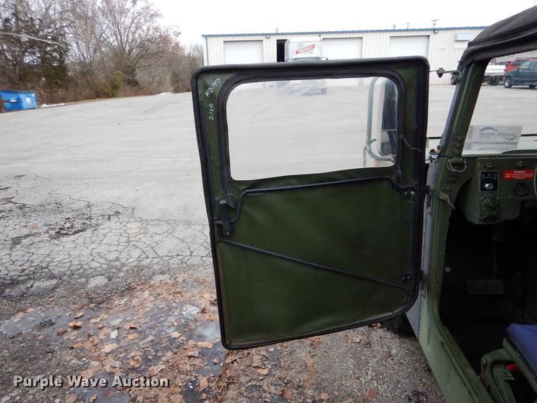 image for item DE5979 1981 Am General flatbed truck