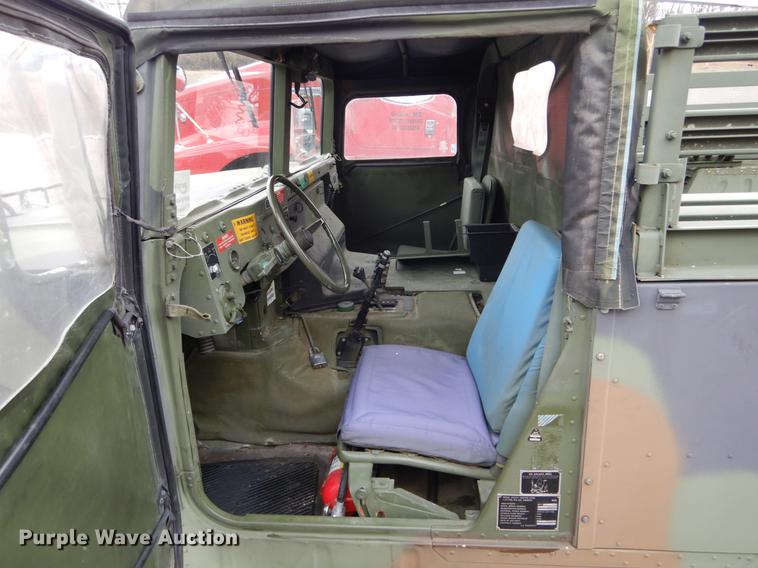 image for item DE5979 1981 Am General flatbed truck