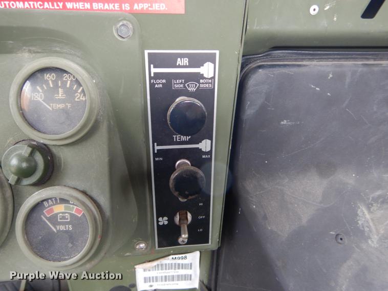 image for item DE5979 1981 Am General flatbed truck