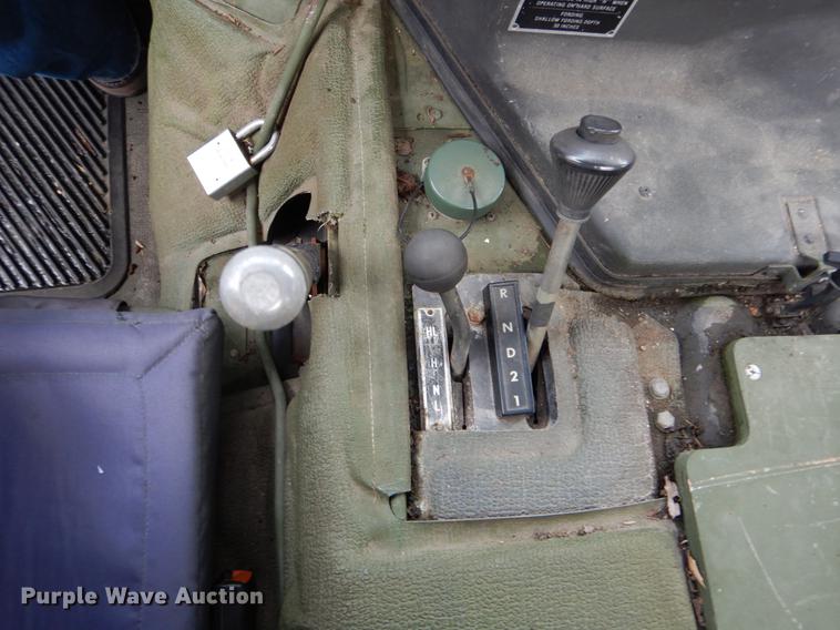 image for item DE5979 1981 Am General flatbed truck