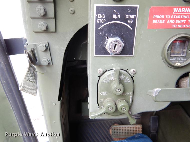 image for item DE5979 1981 Am General flatbed truck