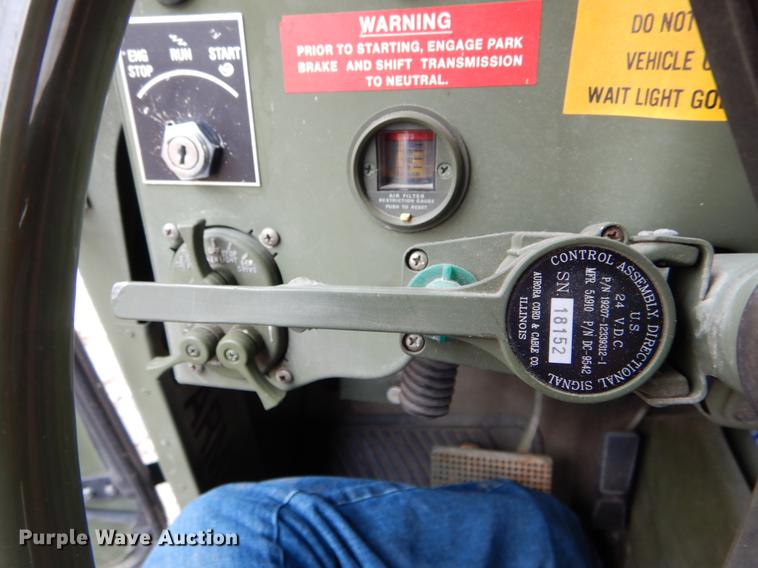 image for item DE5979 1981 Am General flatbed truck