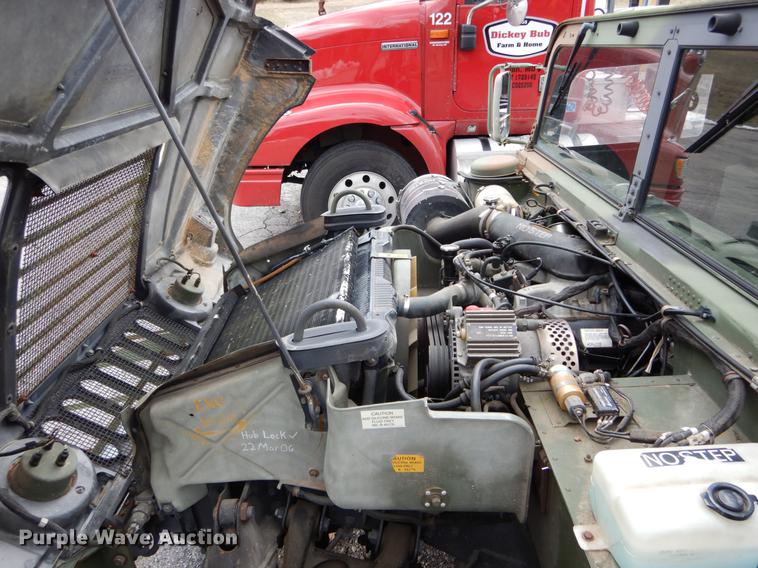 image for item DE5979 1981 Am General flatbed truck