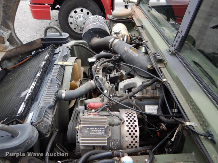 image for item DE5979 1981 Am General flatbed truck