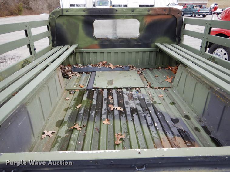 image for item DE5979 1981 Am General flatbed truck