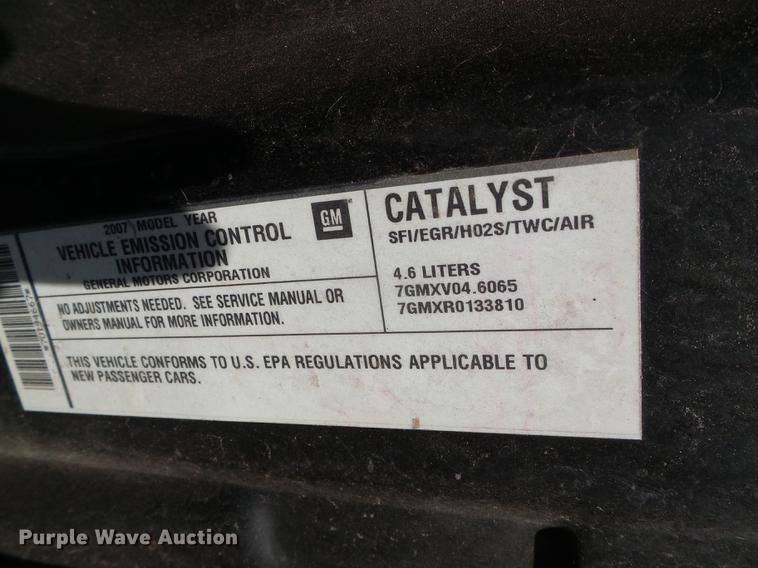 image for item DF2875 2007 Cadillac DTS