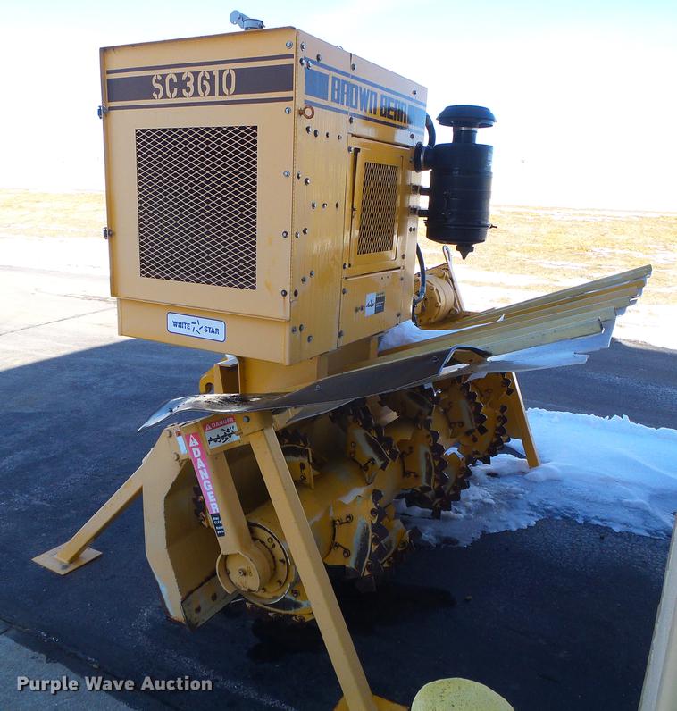 image for item DF2938 Brown Bear SC36B compost aerator attachment