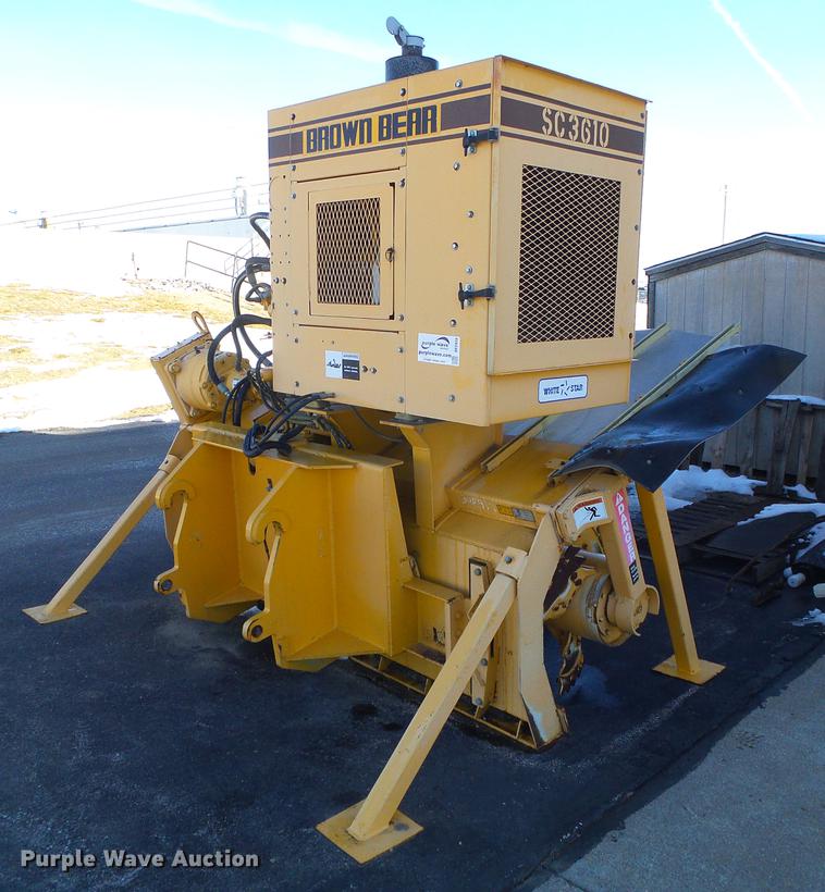 image for item DF2938 Brown Bear SC36B compost aerator attachment