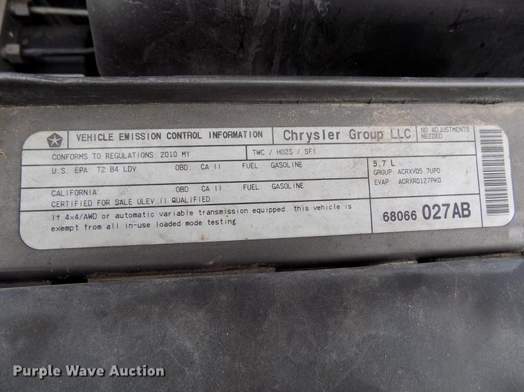 image for item DY9210 2010 Dodge Charger