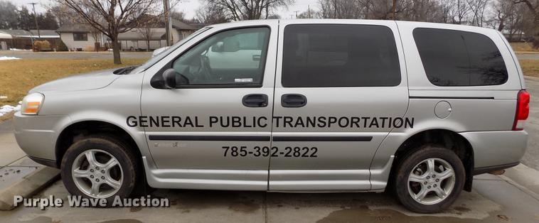 image for item DY9211 2008 Chevrolet Uplander van
