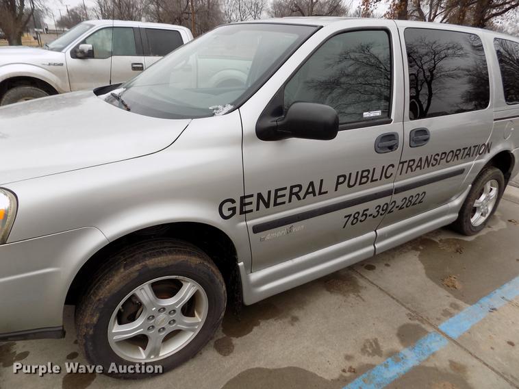 image for item DY9211 2008 Chevrolet Uplander van