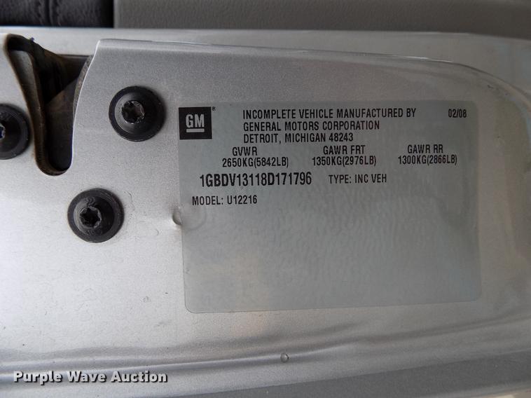 image for item DY9211 2008 Chevrolet Uplander van