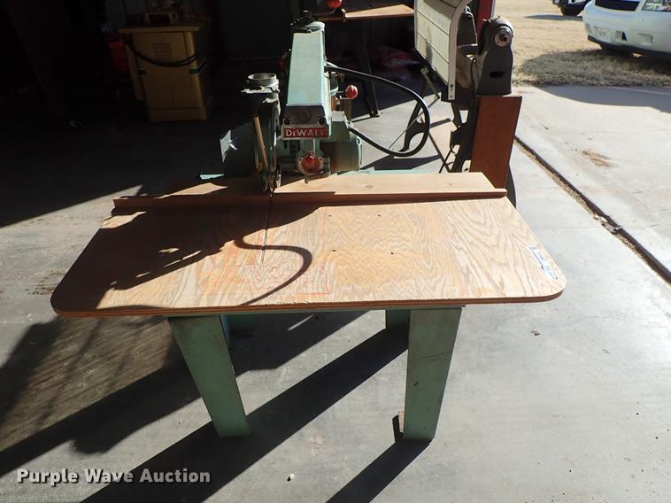 image for item EM9472 DeWalt radial arm saw