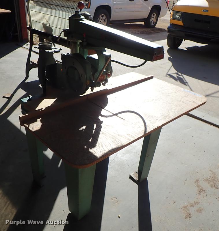 image for item EM9472 DeWalt radial arm saw