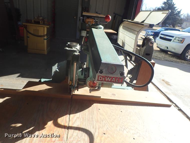 image for item EM9472 DeWalt radial arm saw