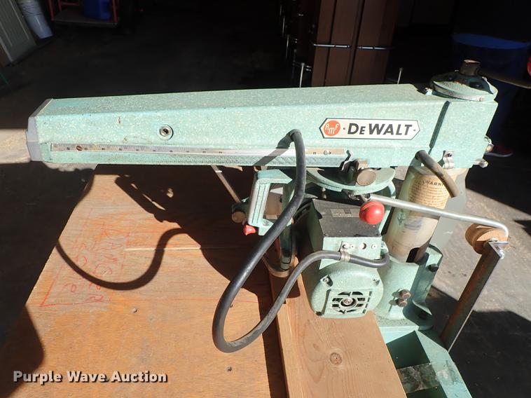image for item EM9472 DeWalt radial arm saw