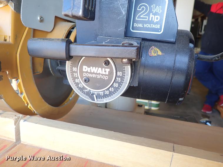 image for item EM9474 DeWalt 7770 radial arm saw