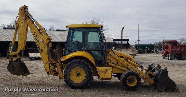 image for item EN9751 2001 New Holland LB90 backhoe