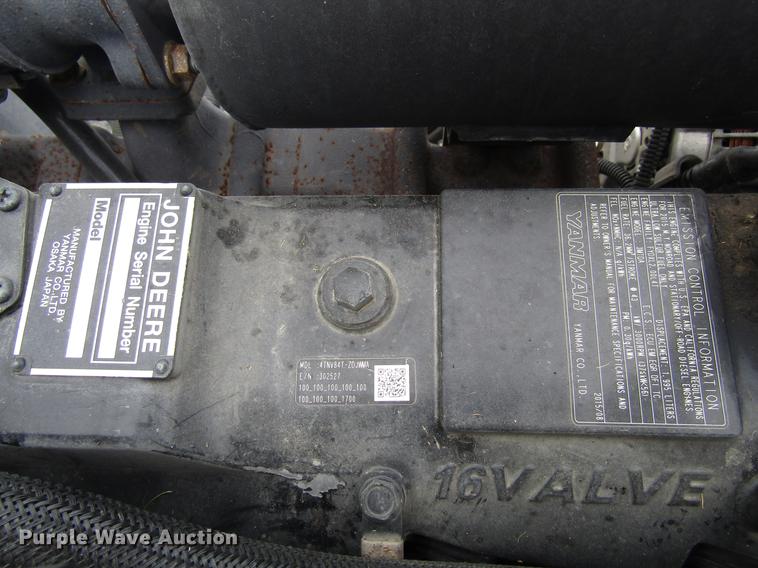 image for item EU9576 2016 John Deere 1600 lawn mower