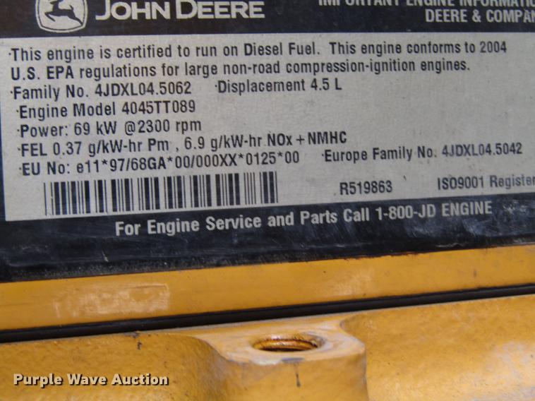 image for item EU9579 2004 John Deere 310SG backhoe