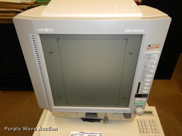 image for item FQ9136 Minolta MS6000 microfilm machine
