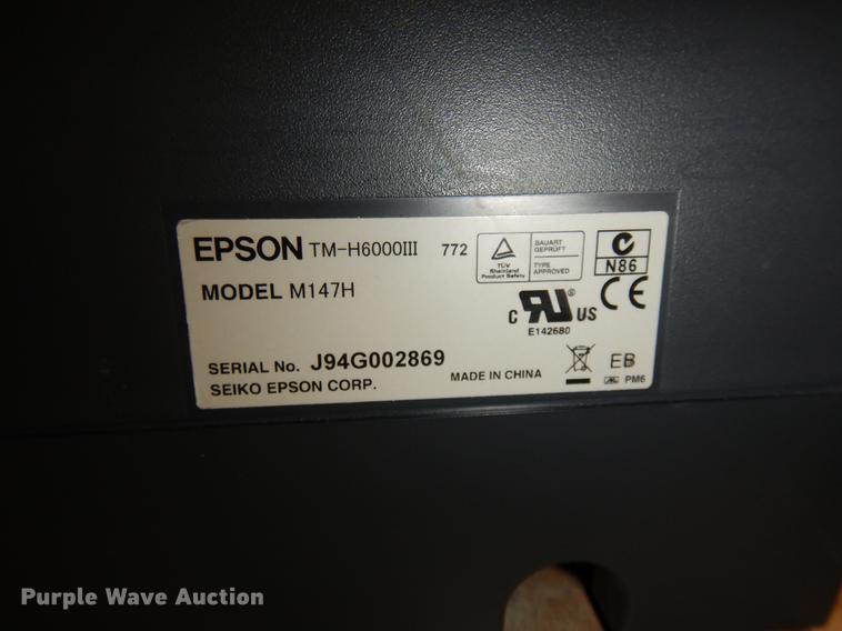 image for item FQ9140 (24) Epson M147H validators with Citizen iOP3550 printers