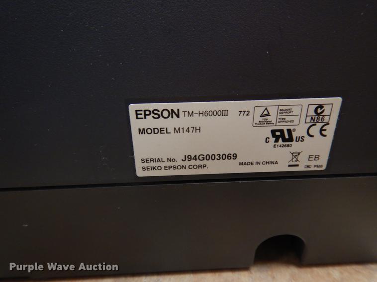 image for item FQ9140 (24) Epson M147H validators with Citizen iOP3550 printers